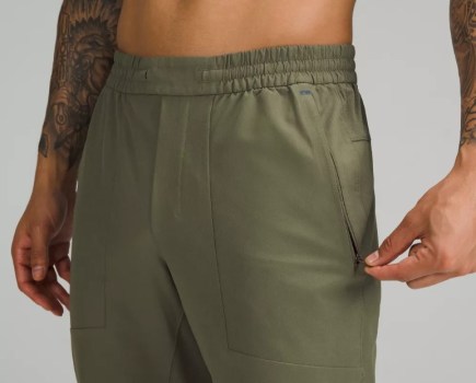 Product shot of Lululemon sweatpants