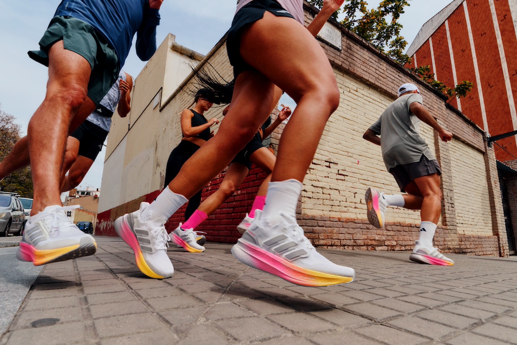 group of runners wearing Ultraboost 5